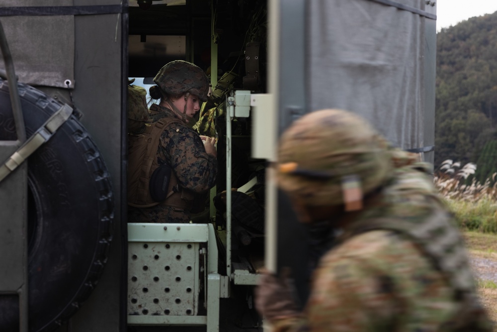 Resolute Dragon 23 FTX Bilateral Casualty Evacuation Drill