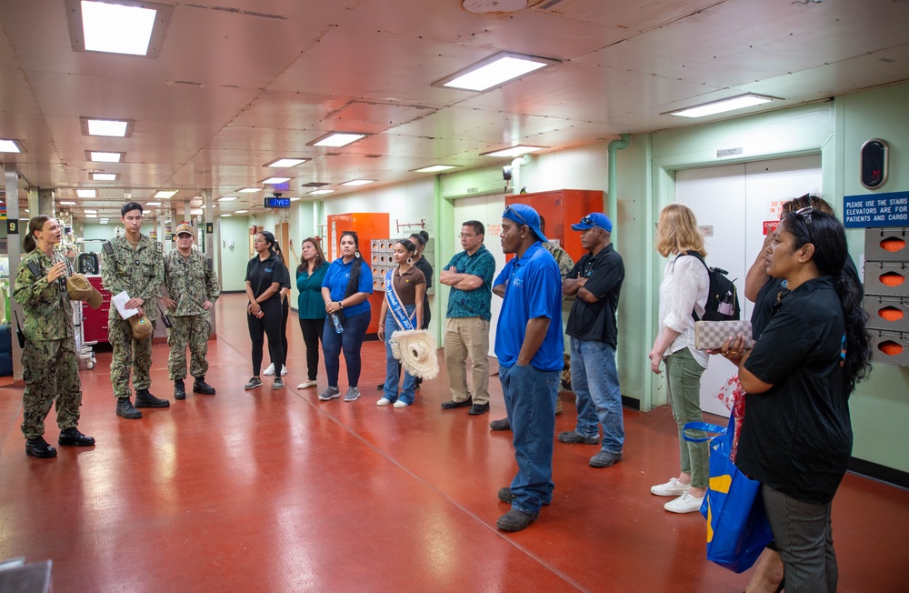 Pacific Partnership 2024-1: USNS Mercy Ship Tour