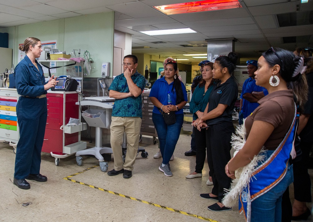 Pacific Partnership 2024-1: USNS Mercy Ship Tour