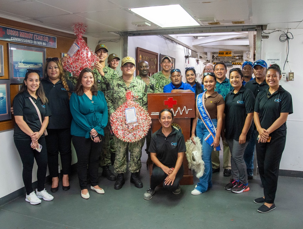 Pacific Partnership 2024-1: USNS Mercy Ship Tour