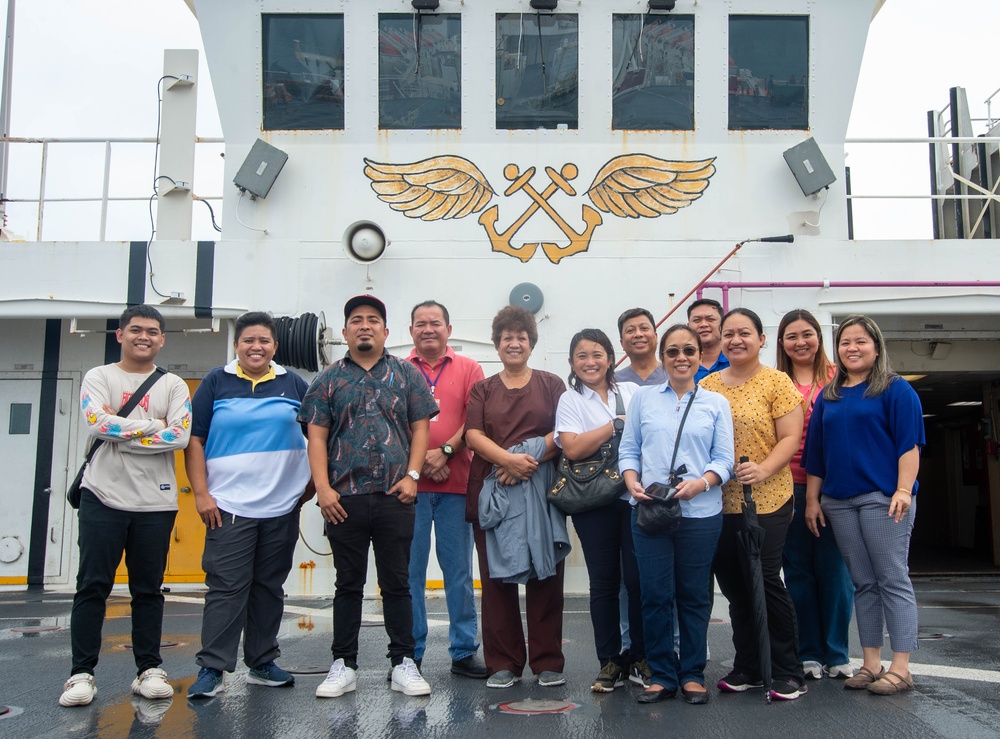 Pacific Partnership 2024-1: USNS Mercy Ship Tour