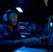 OS2 Joyner Stands Watch Aboard USS Hopper
