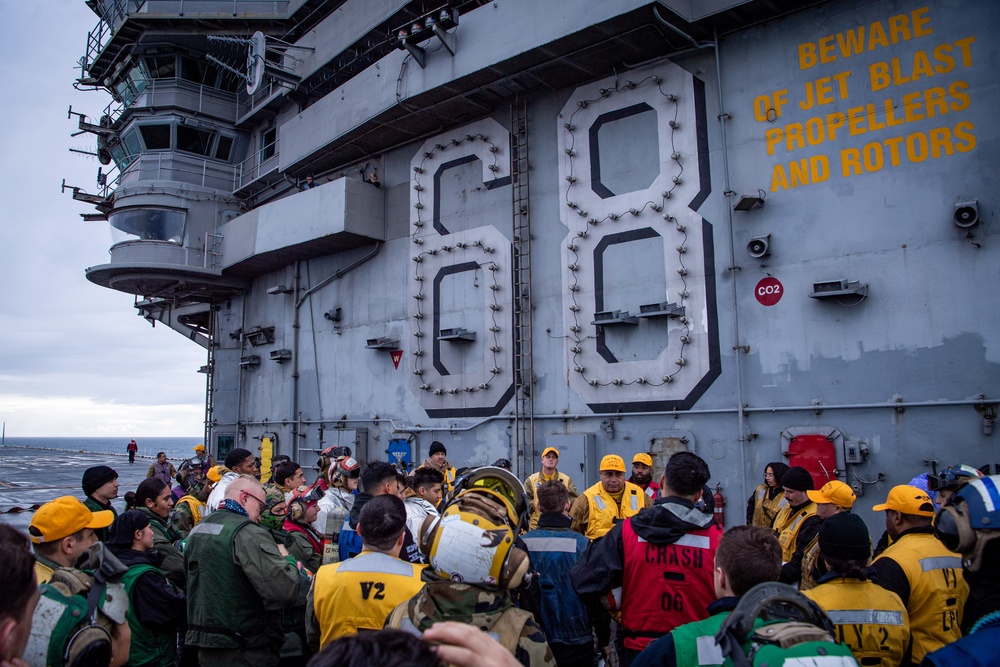 Flight Deck Firefighting Training