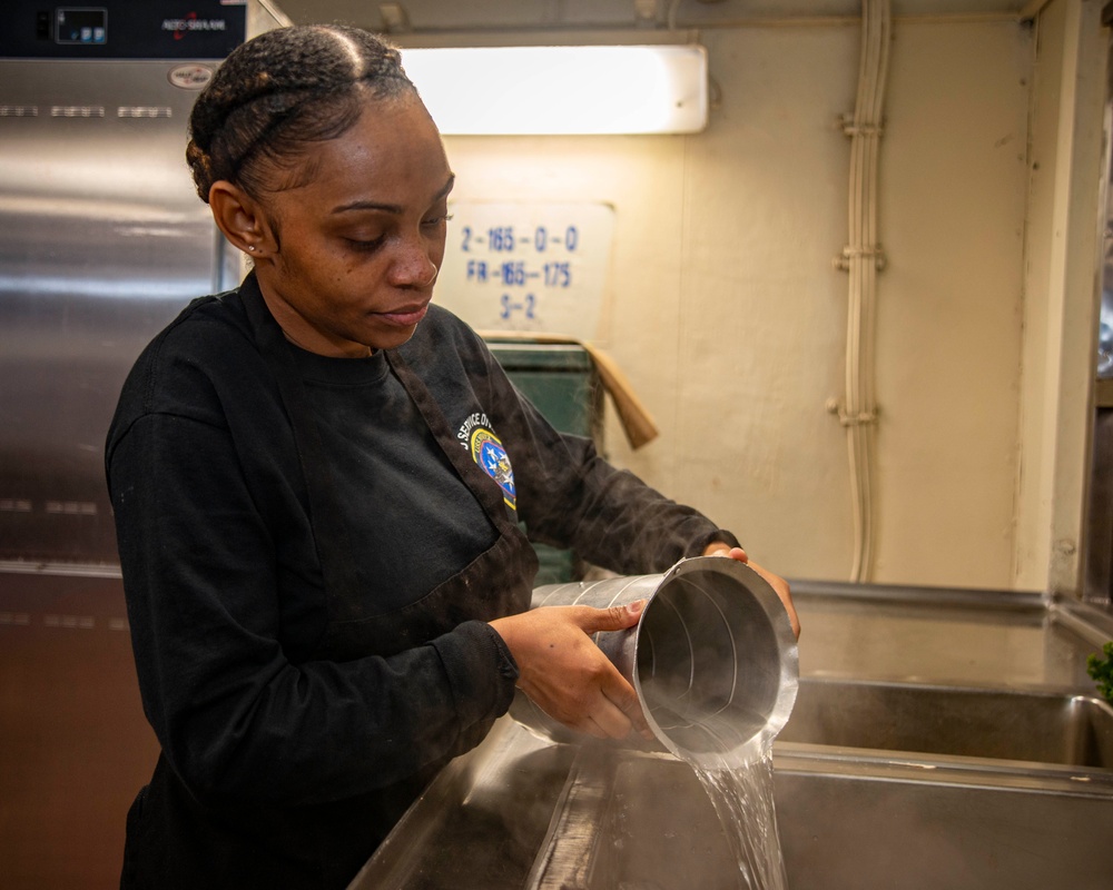 Sailor Prepares Heating Wells