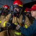 USS Carl Vinson Conducts Fire Fighting Drill