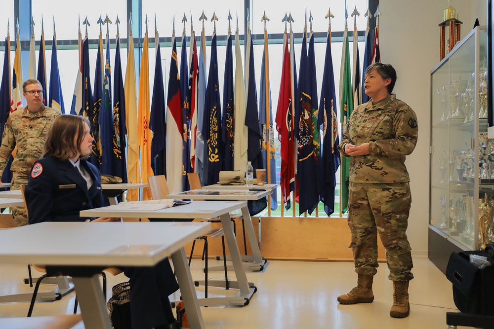 7th MSC Talks Shop with KHS JROTC
