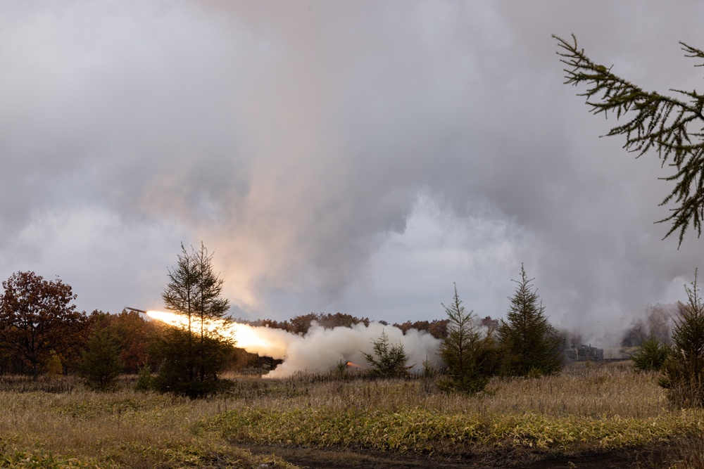 Resolute Dragon 23: HIMARS, M270 MLRS Bilateral Live-fire at Yausubetsu