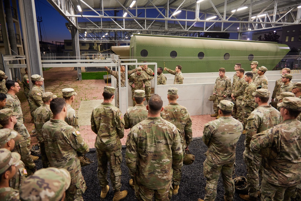173rd Airborne Brigade conducts Basic Airborne Refresher