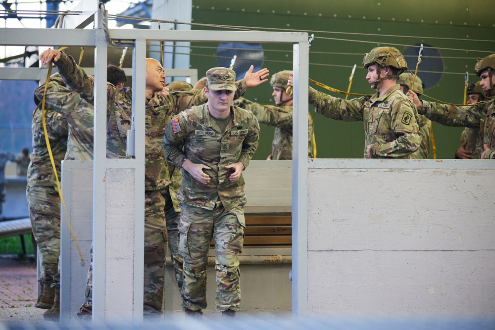 173rd Airborne Brigade conducts Basic Airborne Refresher