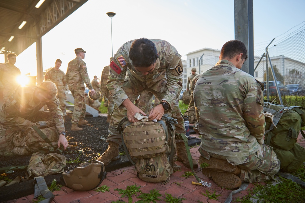 173rd Airborne Brigade conducts Basic Airborne Refresher