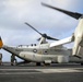 USS Carl Vinson (CVN 70) ) Command Master Chief Departs