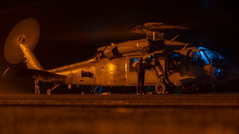 USS Carl Vinson (CVN 70) Sailors Conduct Flight Operations