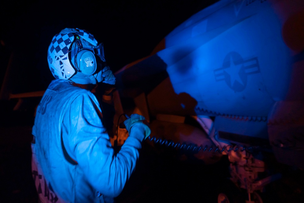 USS Carl Vinson (CVN 70) Sailors Conduct Flight Operations