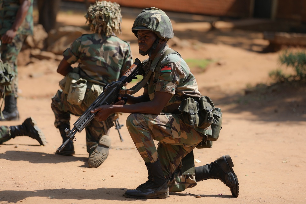 SETAF-AF observes Malawi Section Commanders course