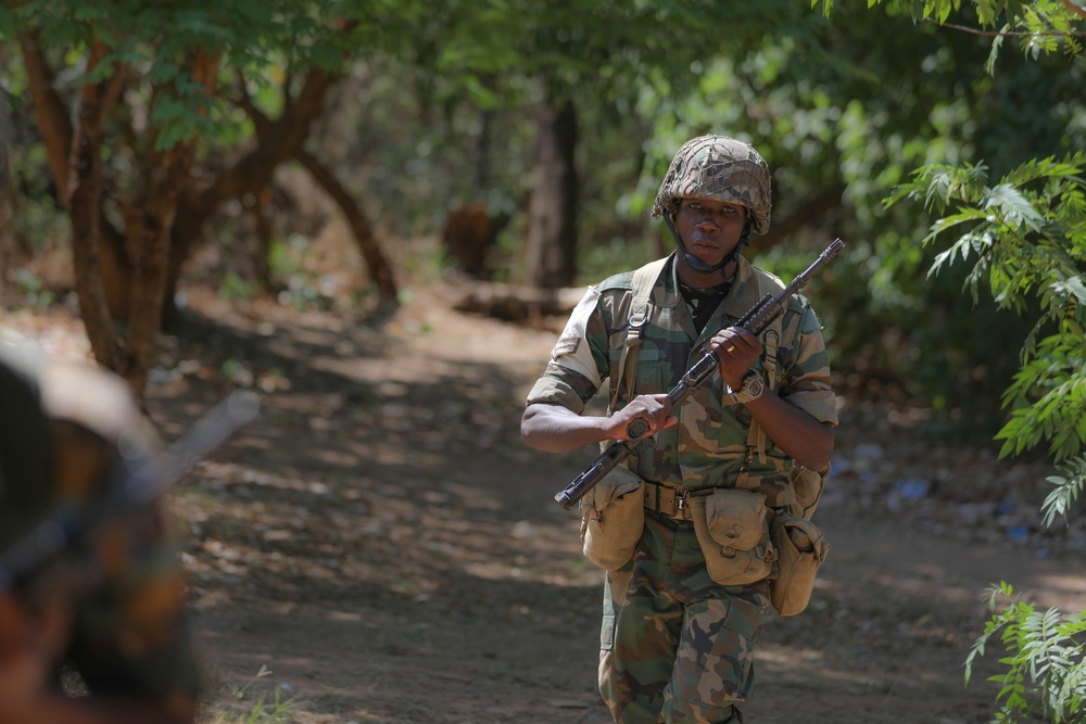 SETAF-AF observes Malawi Section Commanders course