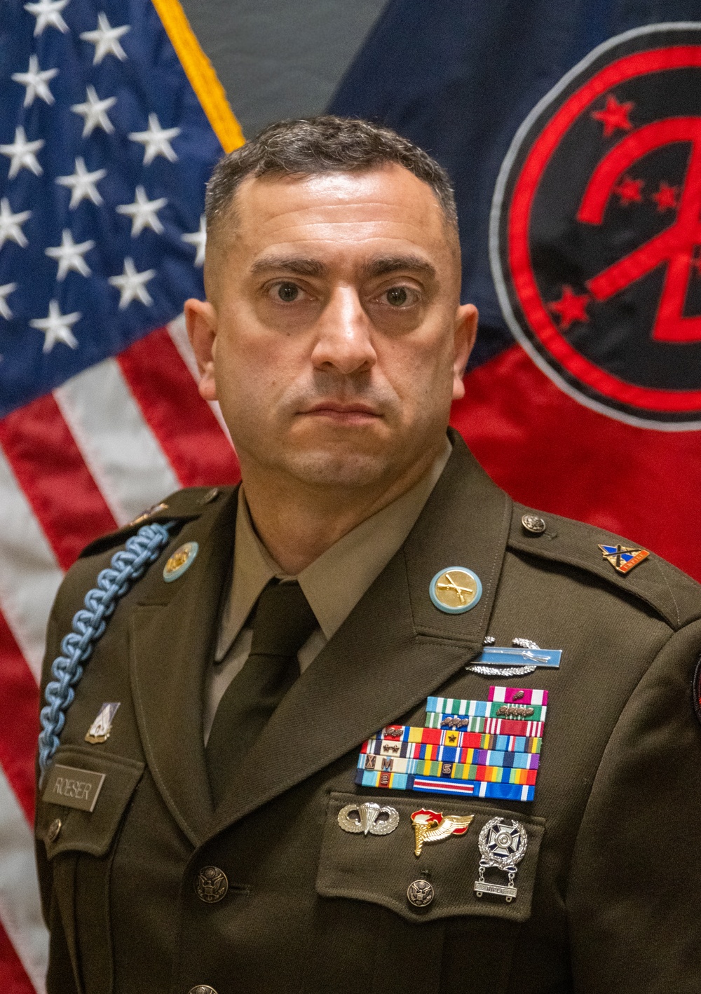 Command Sgt. Maj. Kevin Roeser command photo