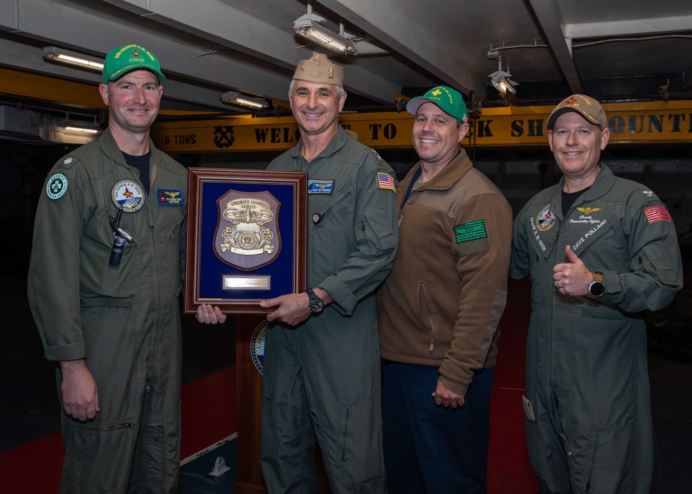 Daily Operations Aboard USS George H.W. Bush (CVN 77)