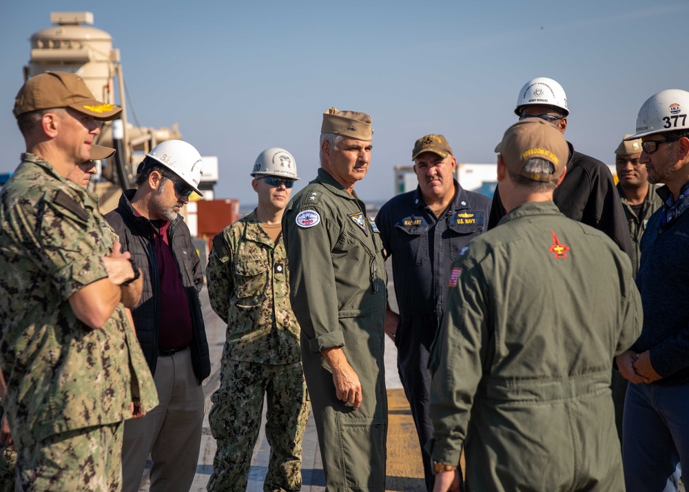 Daily Operations Aboard USS George H.W. Bush (CVN 77)