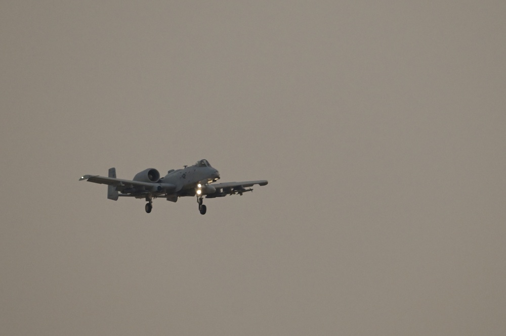 A-10 Thunderbolt IIs arrive to CENTCOM AOR