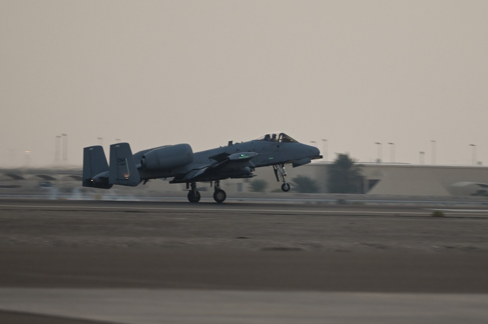 A-10 Thunderbolt IIs arrive to CENTCOM AOR