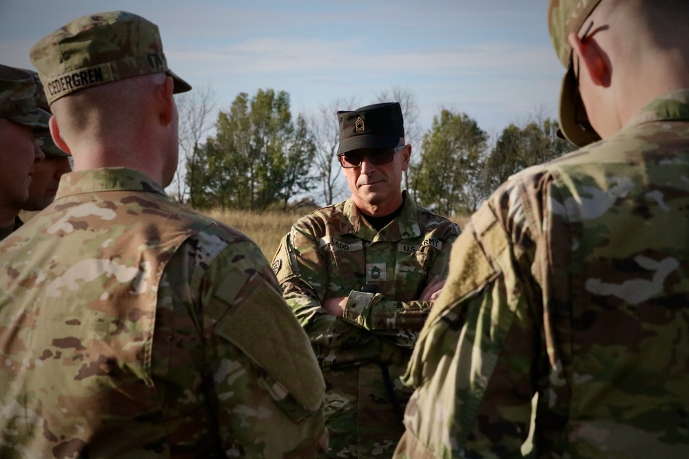 Officer Candidates complete November drill training