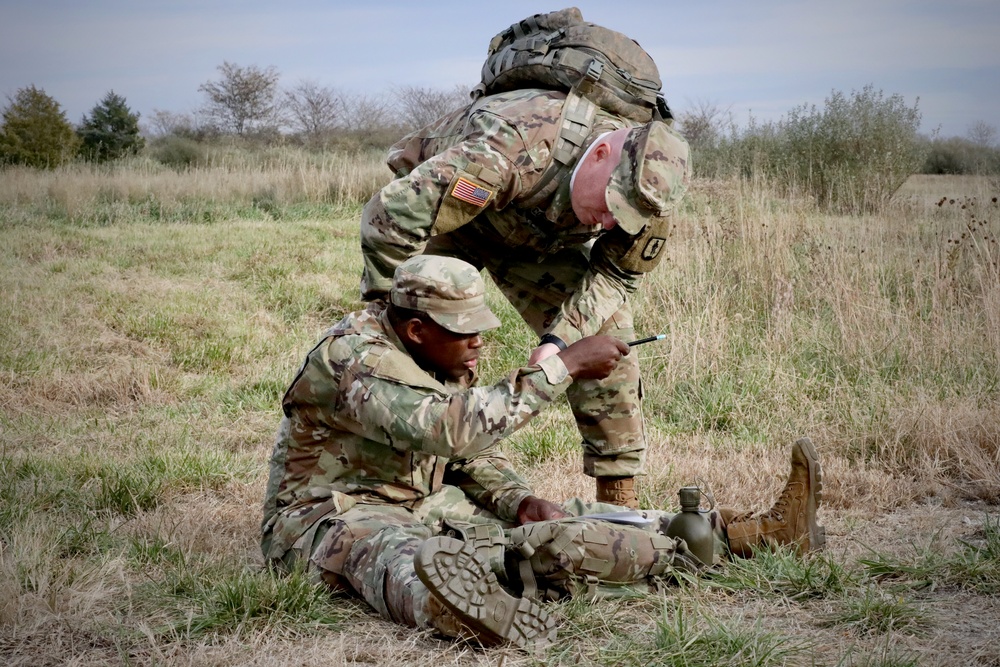 Officer Candidates complete November drill training