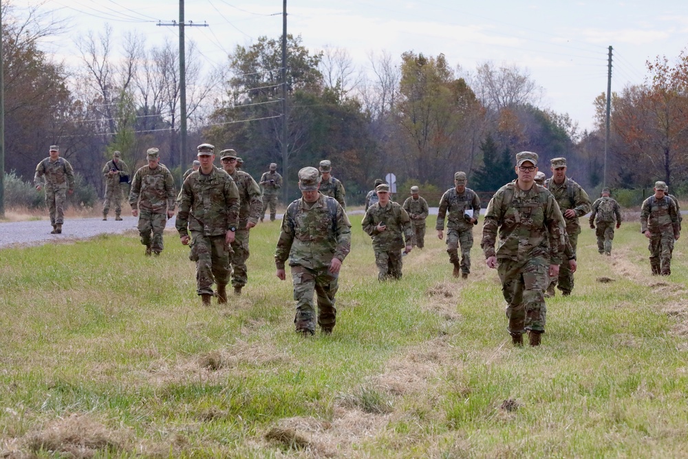 Officer Candidates complete November drill training