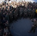 Task Force 61/2 commanding general speaks to troops aboard USS Mesa Verde