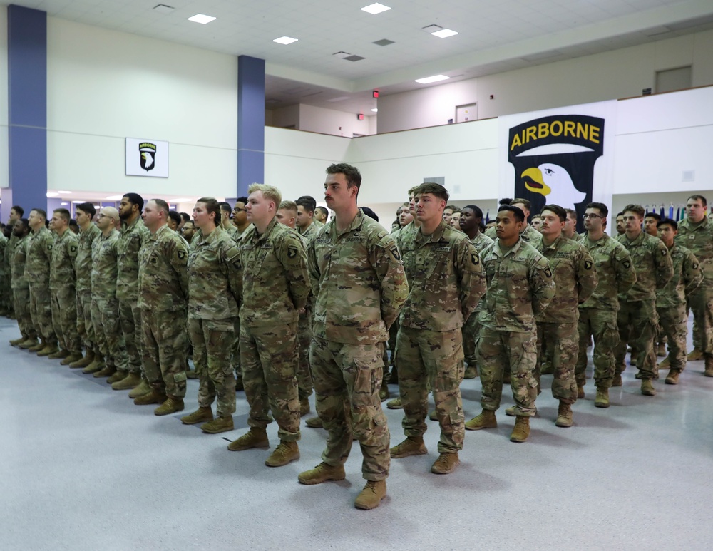 1-506 and 1-327 Redeployment Ceremony