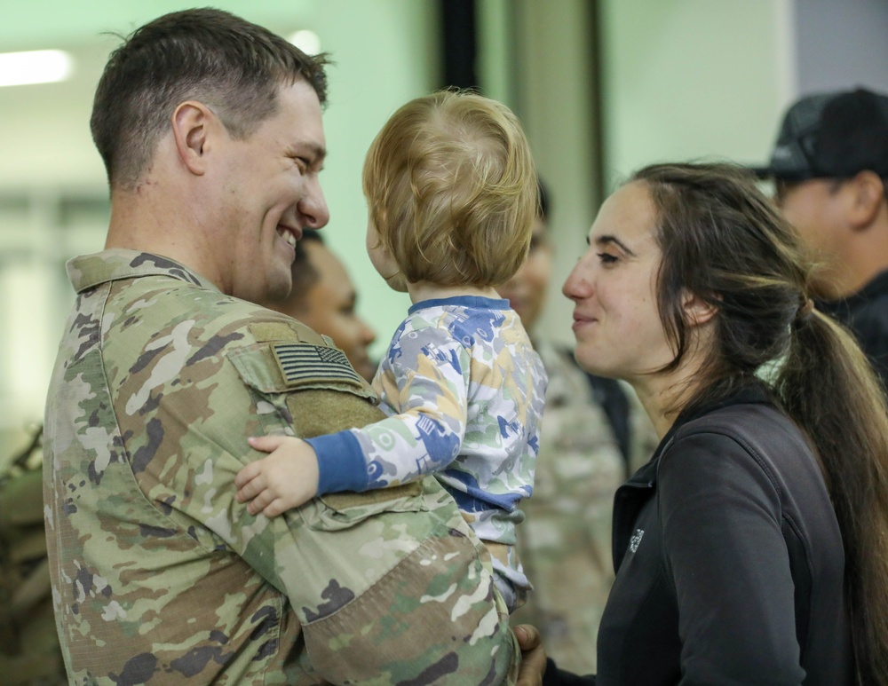 1-506 and 1-327 Redeployment Ceremony