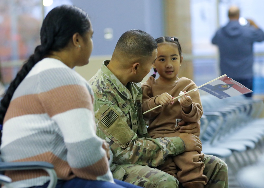 1-506 and 1-327 Redeployment Ceremony
