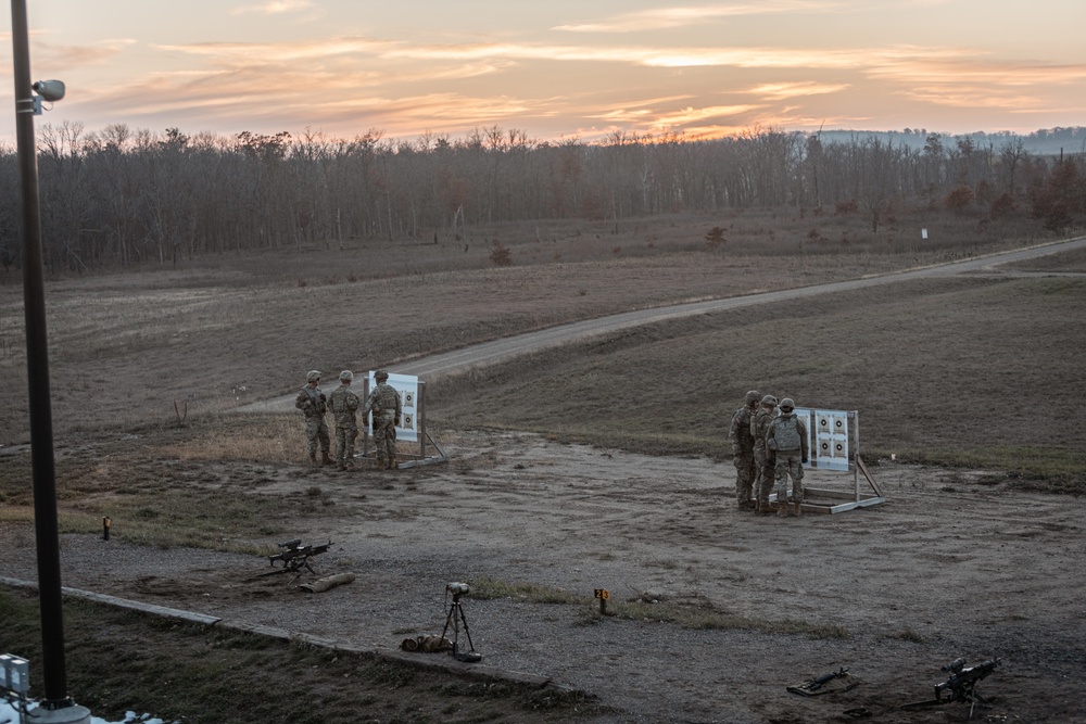 Iowa National Guard Soldiers qualify on crew-served weapons