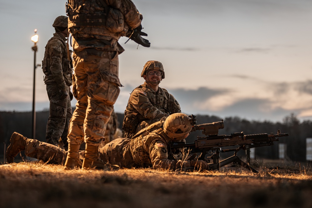 Iowa National Guard Soldiers qualify on crew-served weapons