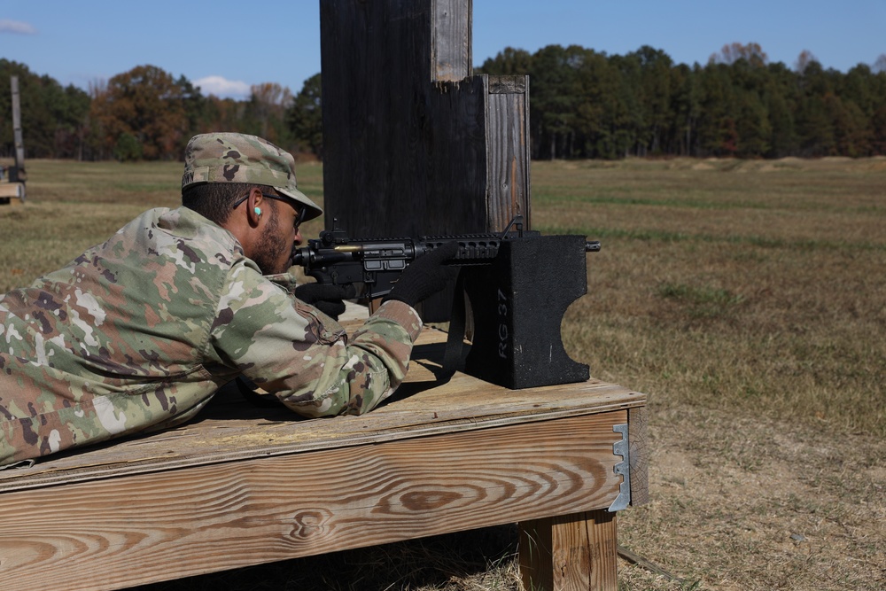 Best Squad Snapshot: Army Pfc. Justin Brown M4 Rifle Qualification