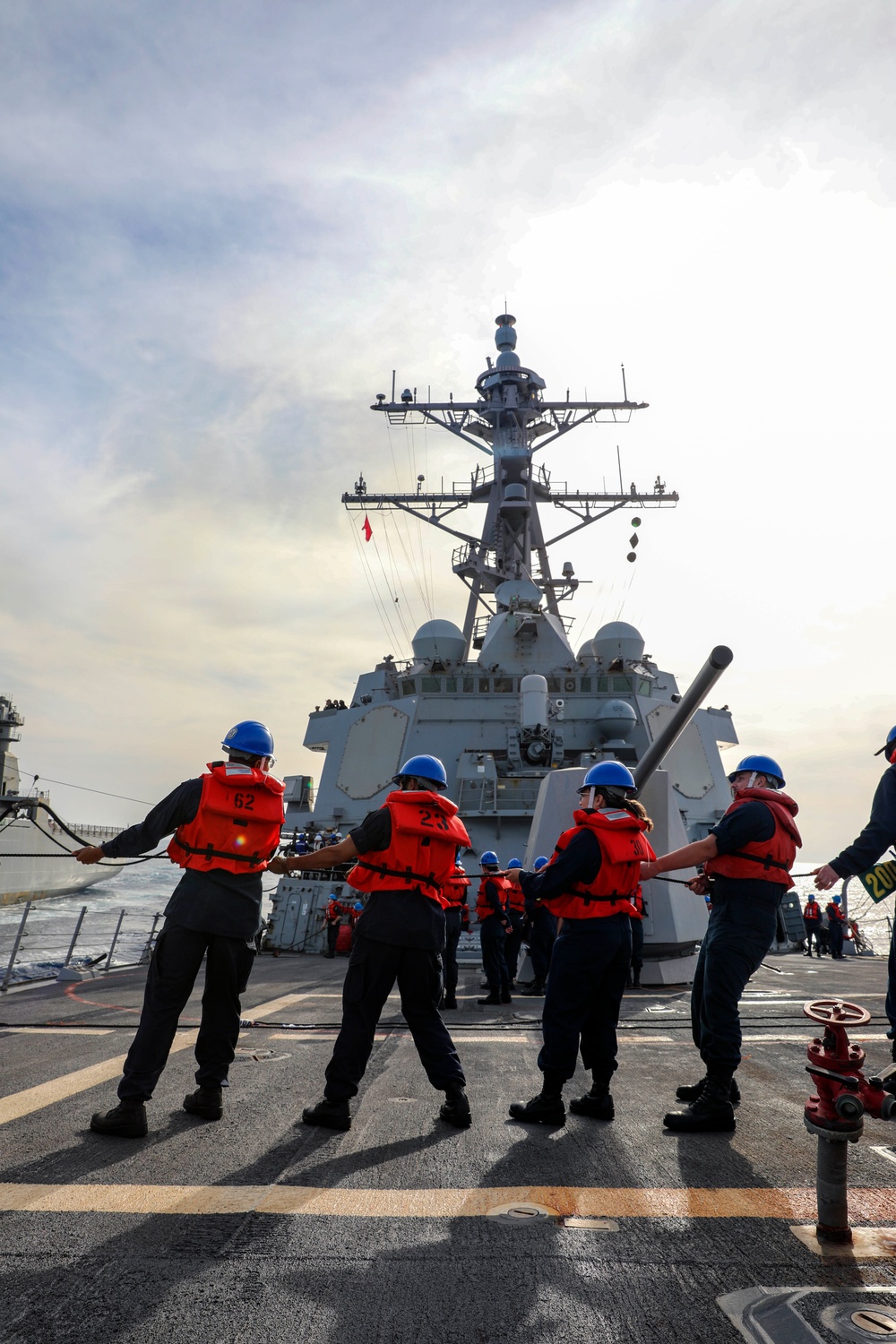 USS Paul Ignatius Underway Replenishment