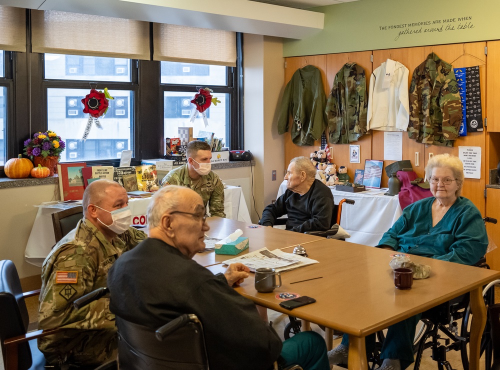 Buffalo District Leadership visits Veterans