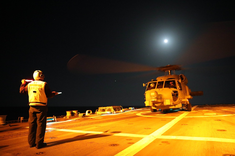 HSM 79 Flight Operations Onboard USS Paul Ignatius