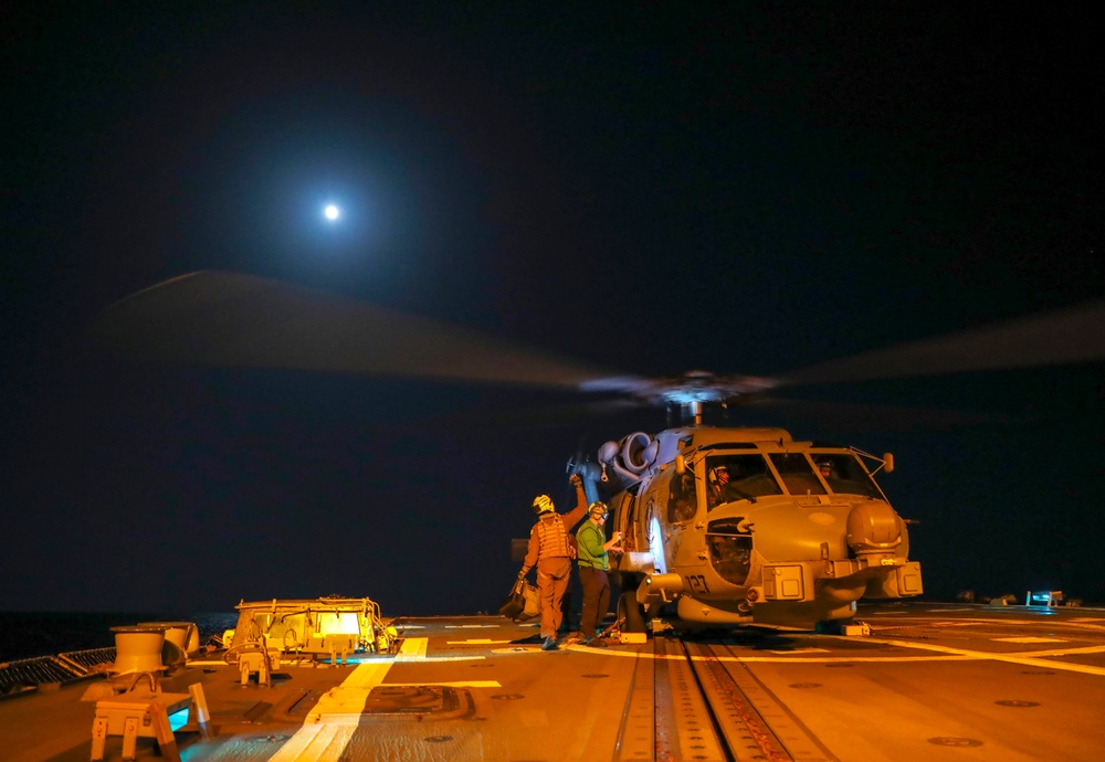 HSM 79 Flight Operations Onboard USS Paul Ignatius