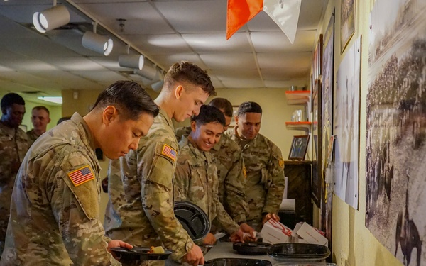 Alpha King Battery, Regimental Field Artillery Squadron, 3rd Cavalry Regiment, Change of Command Ceremony