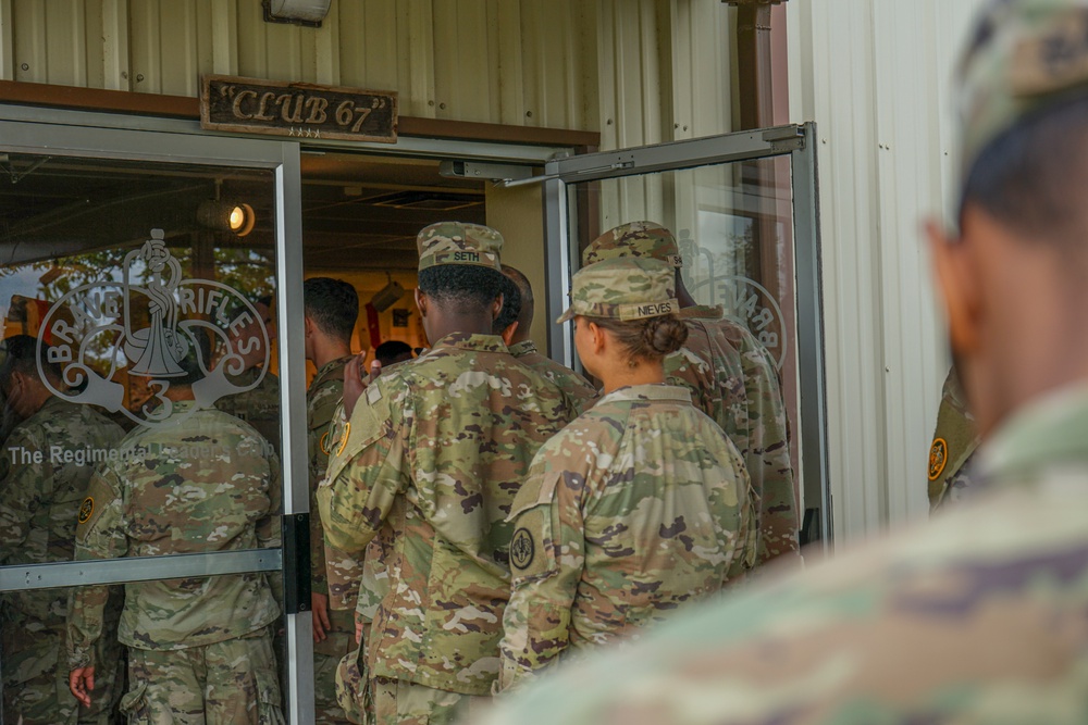 Alpha King Battery, Regimental Field Artillery Squadron, 3rd Cavalry Regiment, Change of Command Ceremony