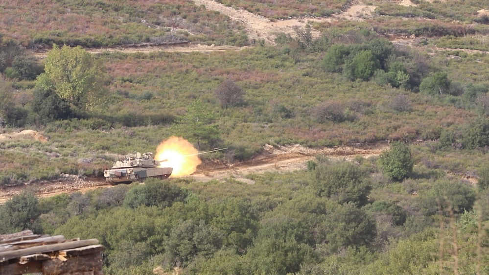 Task Force Mountain Soldiers Compete in Hellenic Army Tank Challenge