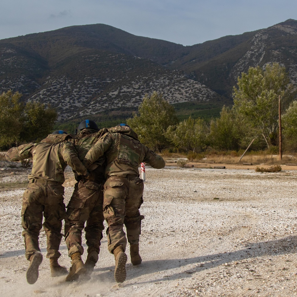 Task Force Mountain Soldiers Compete in Hellenic Army Tank Challenge