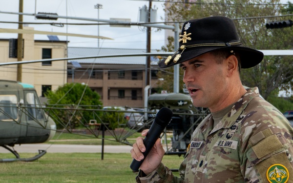 King Battery Regimental Field Artillery Squadron 3rd Cavalry Regiment Change of Command Ceremony
