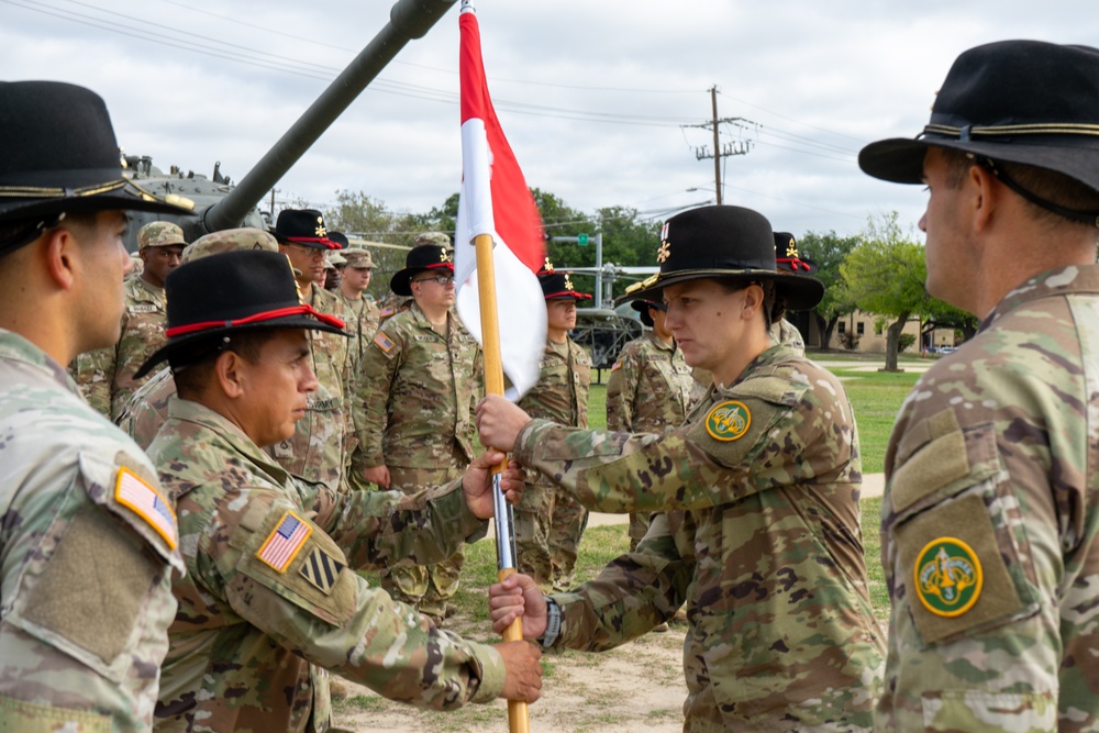 King Battery Regimental Field Artillery Squadron 3rd Cavalry Regiment Change of Command Ceremony