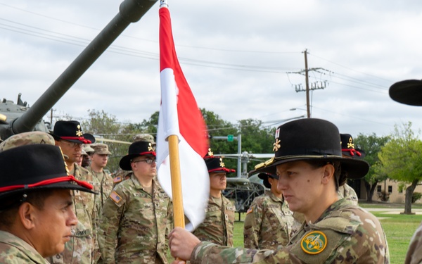 King Battery Regimental Field Artillery Squadron 3rd Cavalry Regiment Change of Command Ceremony