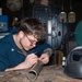 USS Ronald Reagan (CVN 76) Sailors perform corrective maintenance in support of USS Antietam (CG 54)