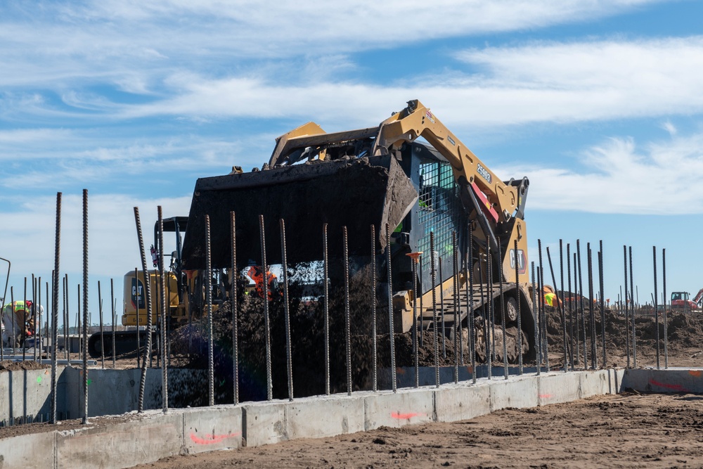 The 325th MXS complex goes vertical