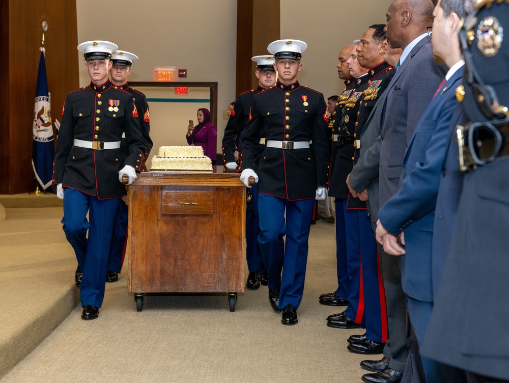 Department of State 248th Marine Corps Birthday Cake Cutting Ceremony