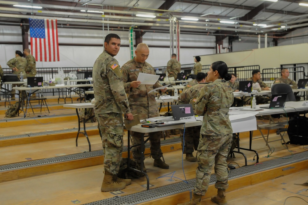 304th Movement Control Team conducting a Collective Training Event