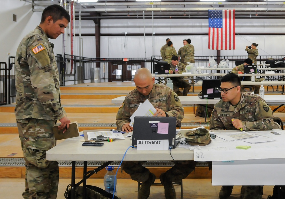 304th Movement Control Team conducting a Collective Training Event